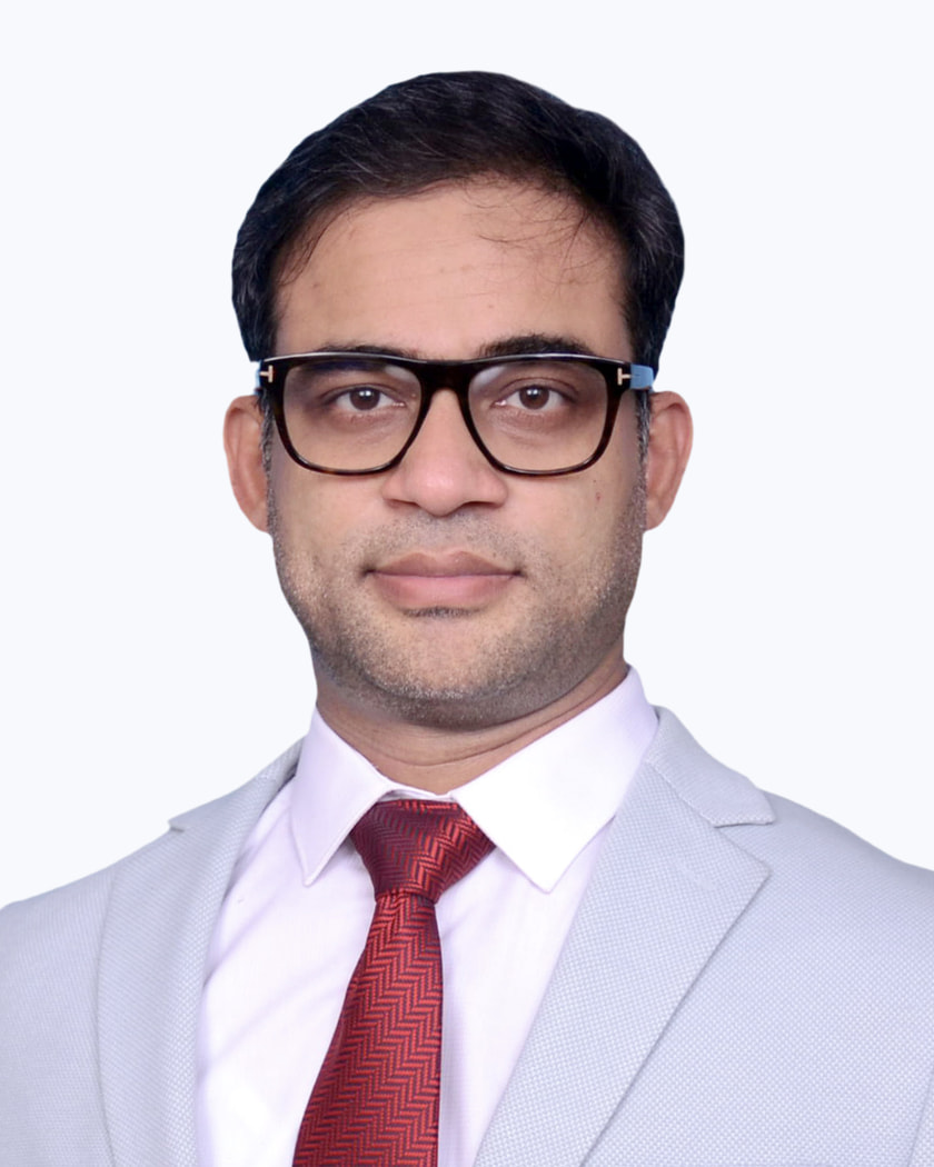 Retrato de Abhishek Bansal, principal contacto de Acumen Juris